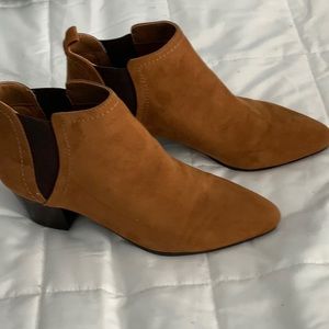 Suede Upper Ankle Boots